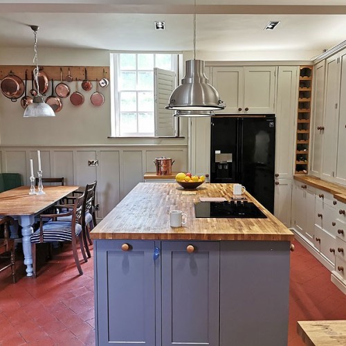 Kitchen at The Old Vicarage Laugharne